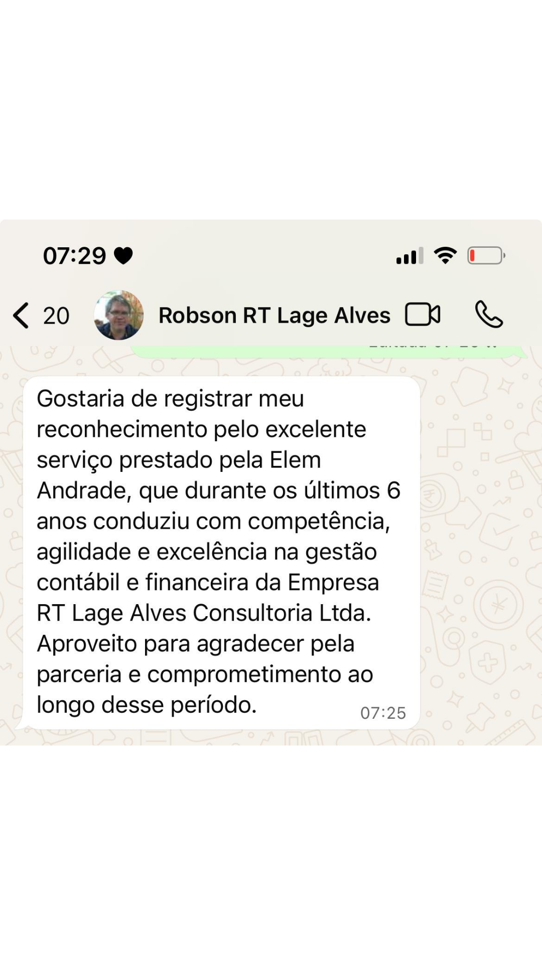 Feedback Decisão Lucrativa