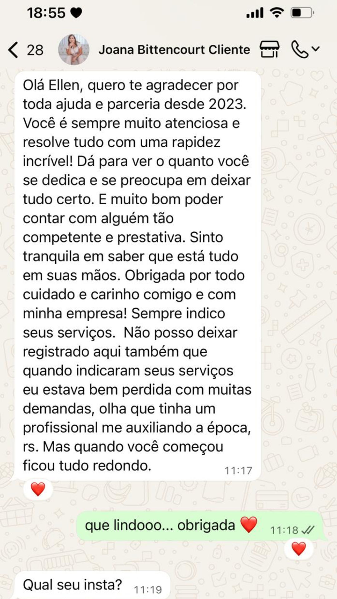Feedback Decisão Lucrativa