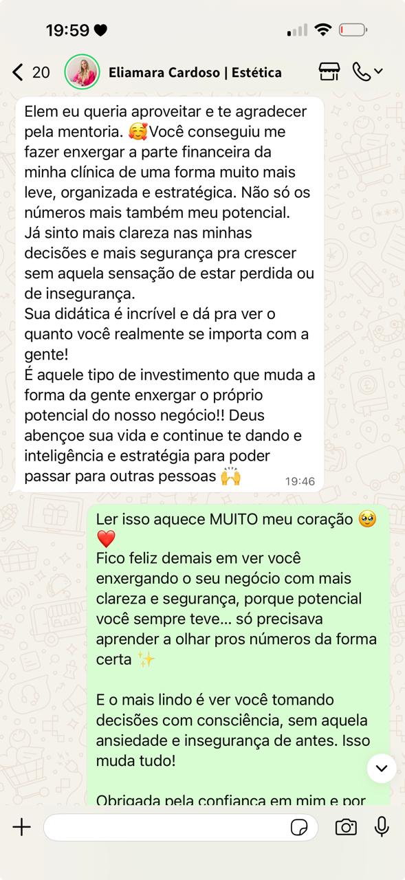 Feedback Decisão Lucrativa
